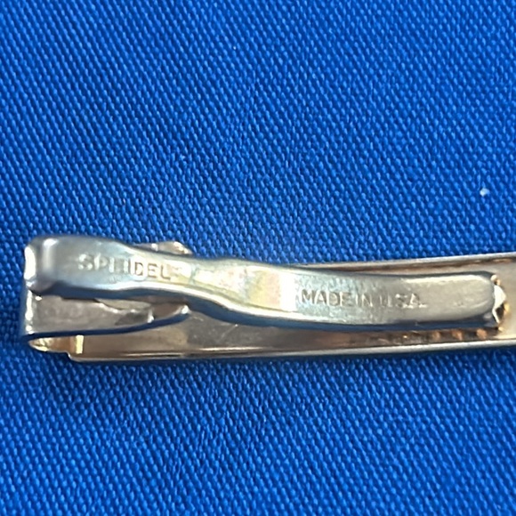 Spiedel gold filled tie clip and cuff links - Picture 3 of 7